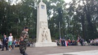 Crmonie patriotique au monument du maquis du Lomont