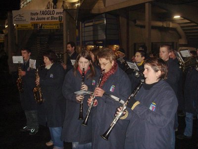 L'Harmonie Fanfare Rudipontaine au Stade Bonal