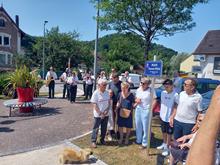 Inauguration place Gaston Veya